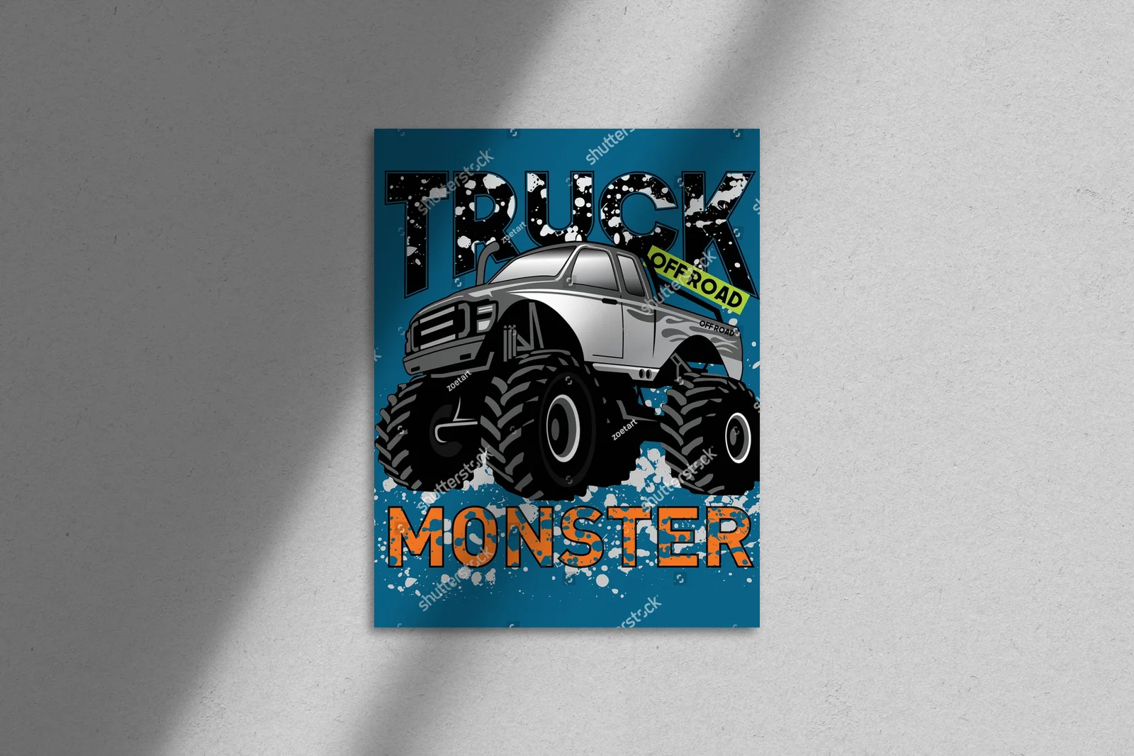 Dzynk! Potęga monster trucków w retro stylu