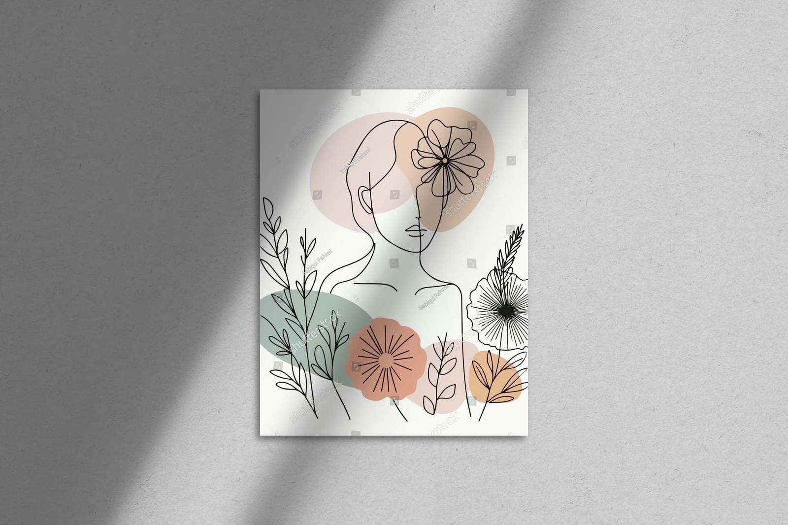 Kwiatowe inspiracje w minimalistycznym stylu