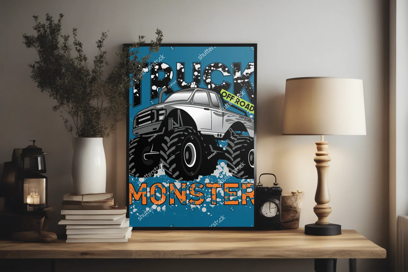 Dzynk! Potęga monster trucków w retro stylu