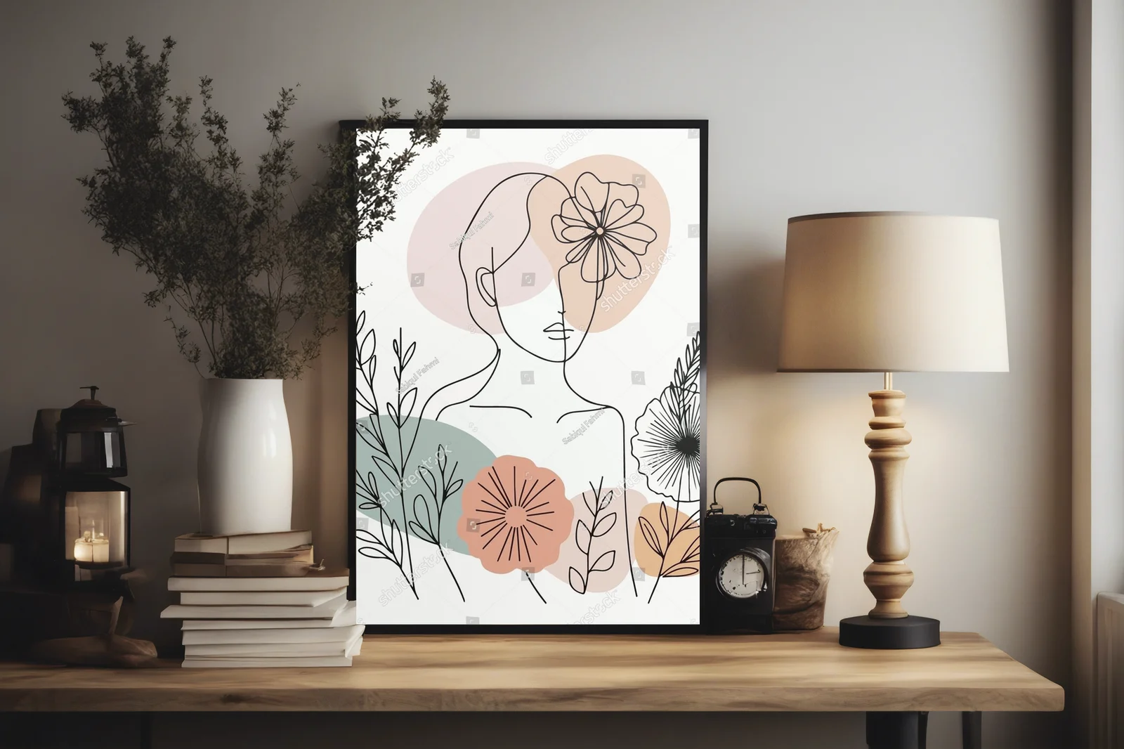 Kwiatowe inspiracje w minimalistycznym stylu