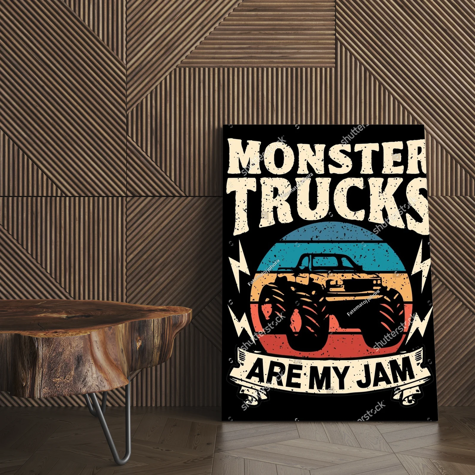 Potężne samochody 4x4 w retro stylu