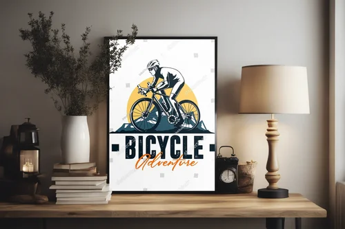Wiktoria w stylu vintage: ilustrowany świat rowerów