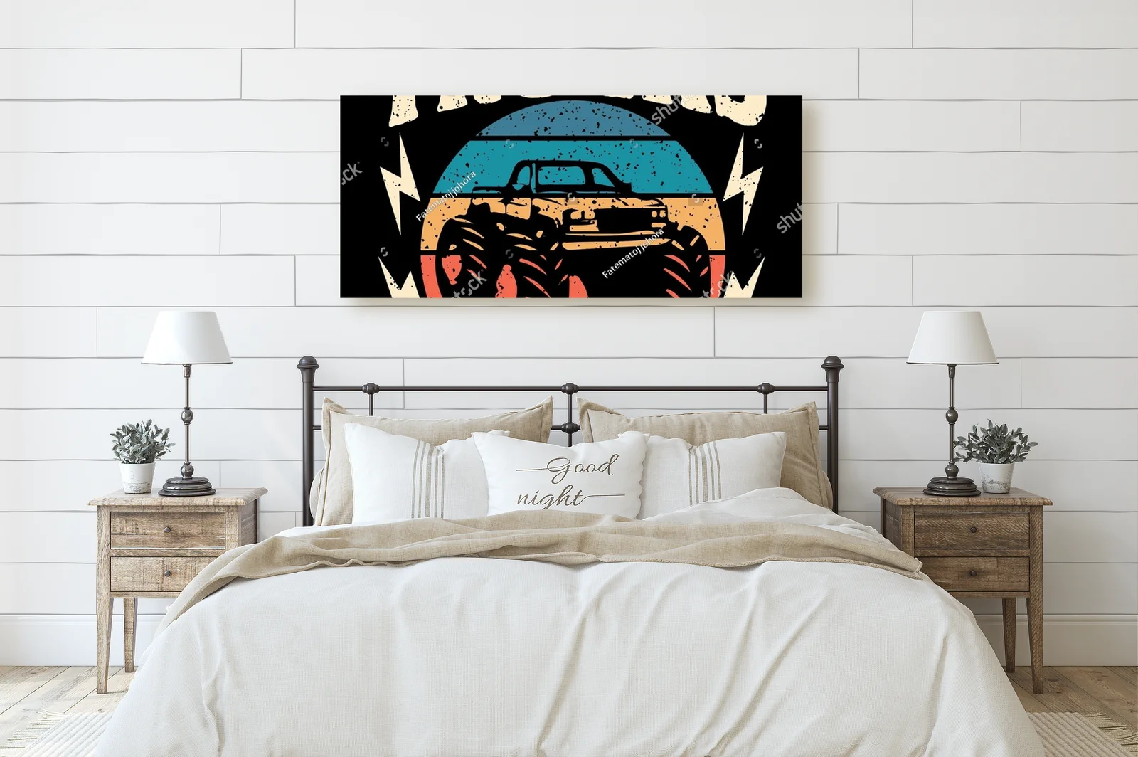Potężne samochody 4x4 w retro stylu