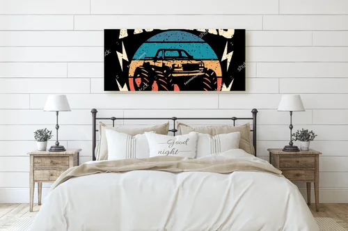 Potężne samochody 4x4 w retro stylu