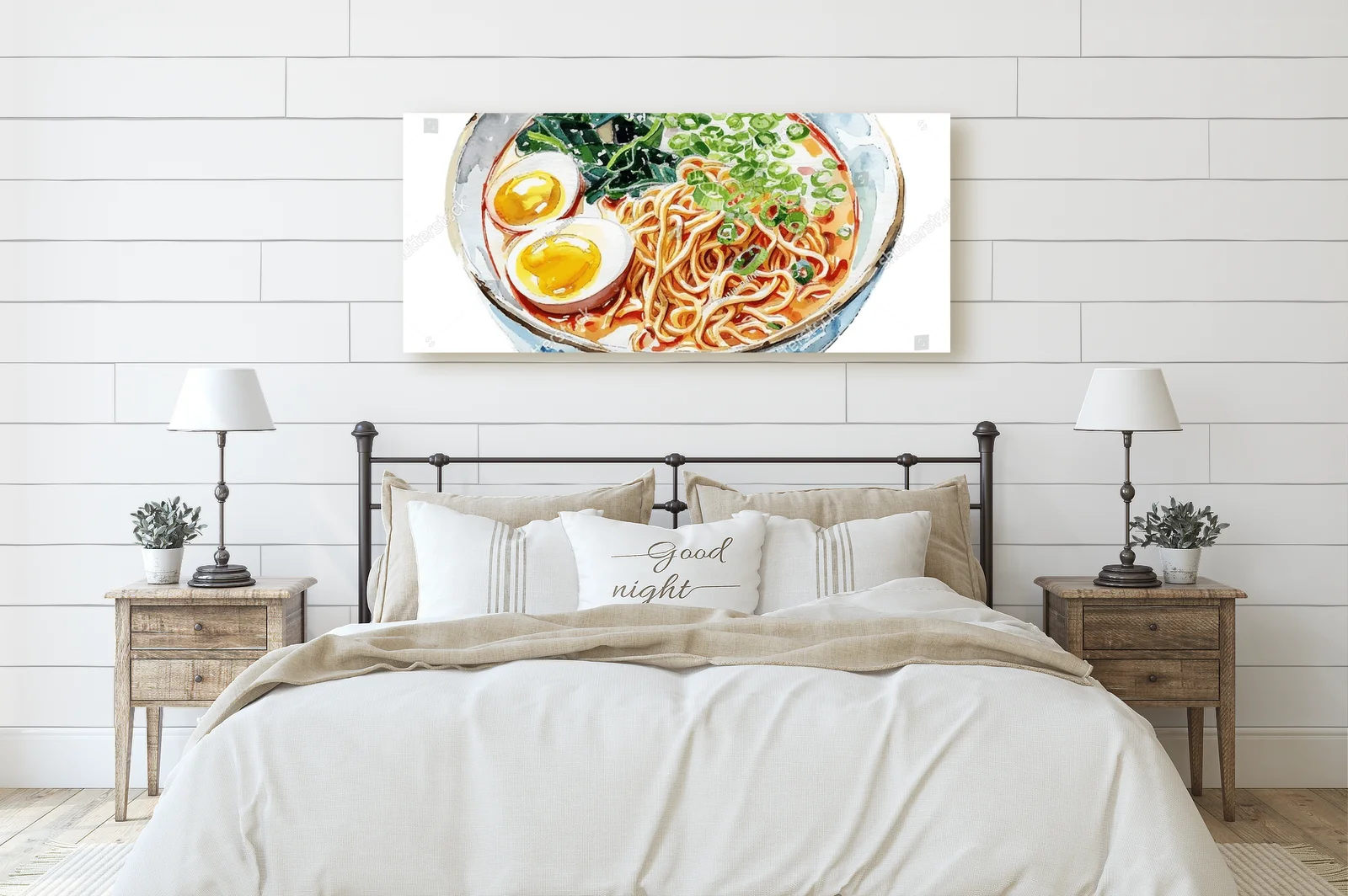 Ramen w akwarelowym stylu – smak Japonii