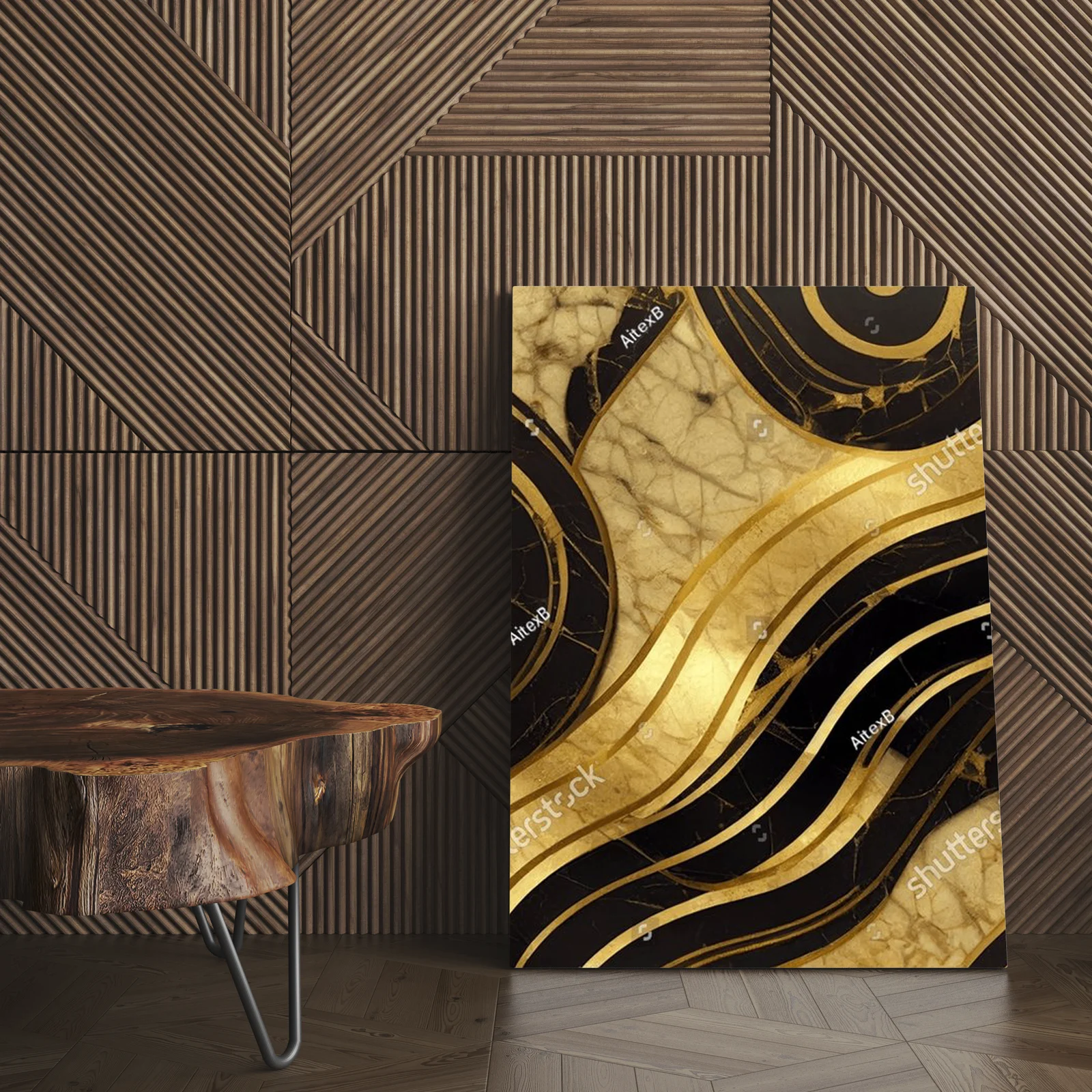 Marble and Gold: Elegancka propozycja ze spacją