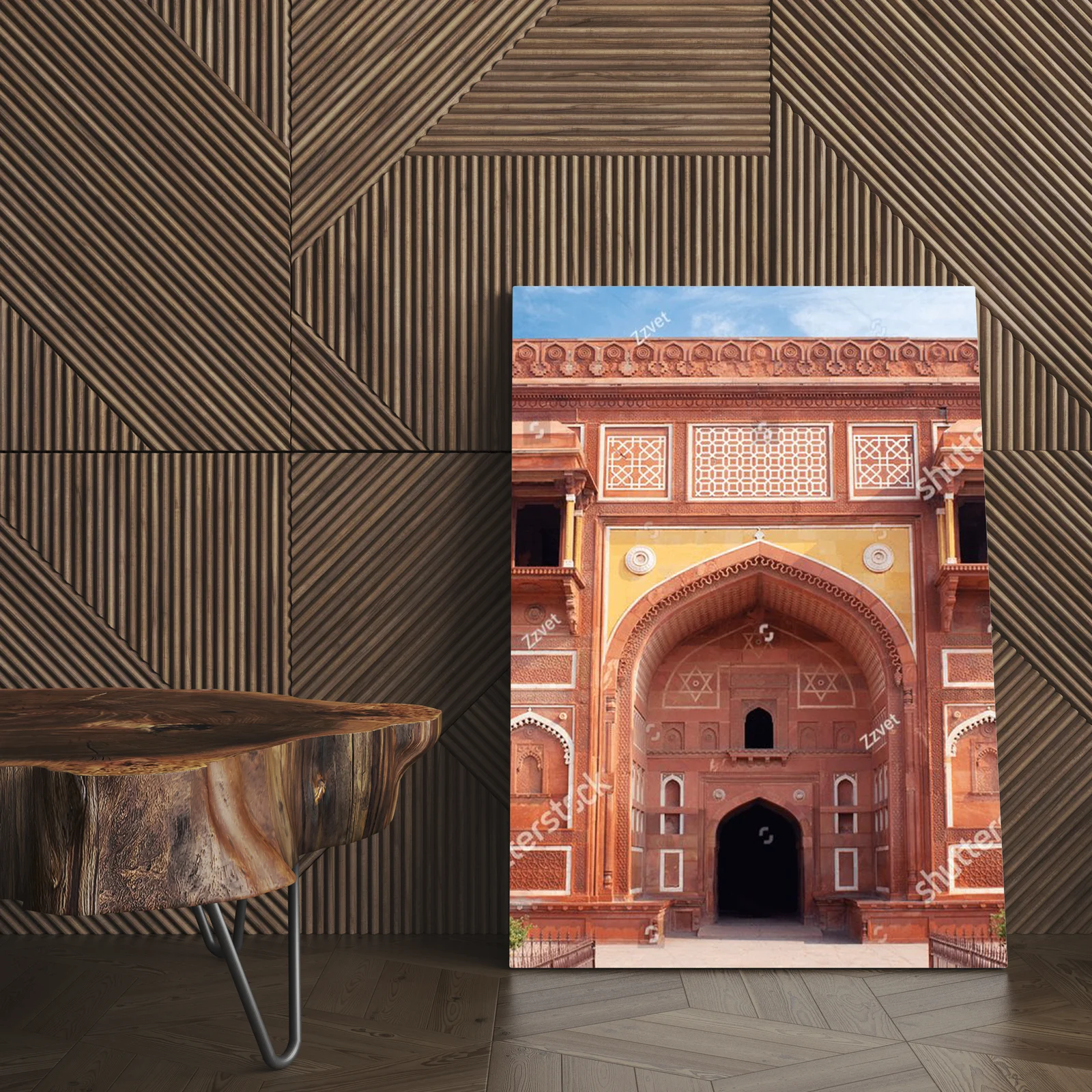 Zachwycająca architektura Jahangir Palace w Agra