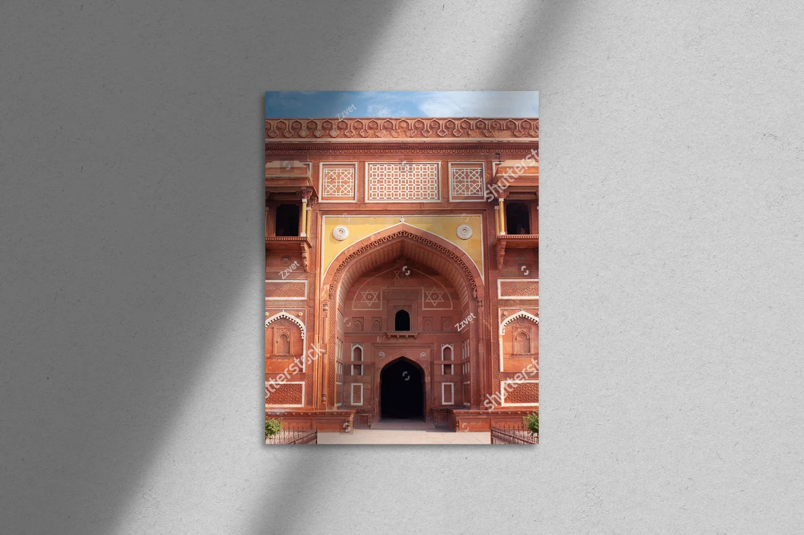 Zachwycająca architektura Jahangir Palace w Agra