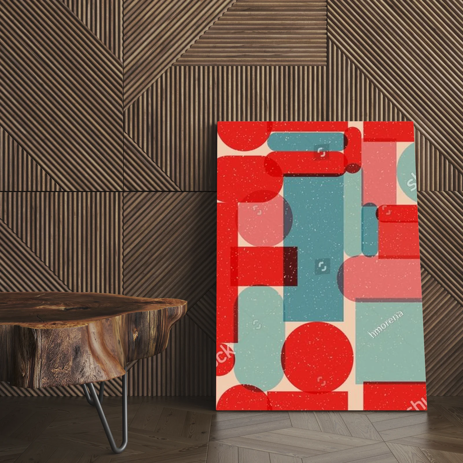 Psychedeliczna geometria w melanżowych odcieniach