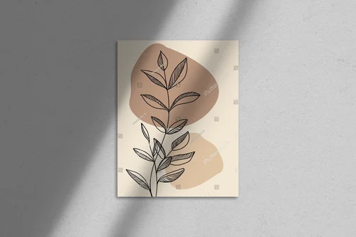 Elegancka minimalizm w boho klimacie z botanicznym akcentem