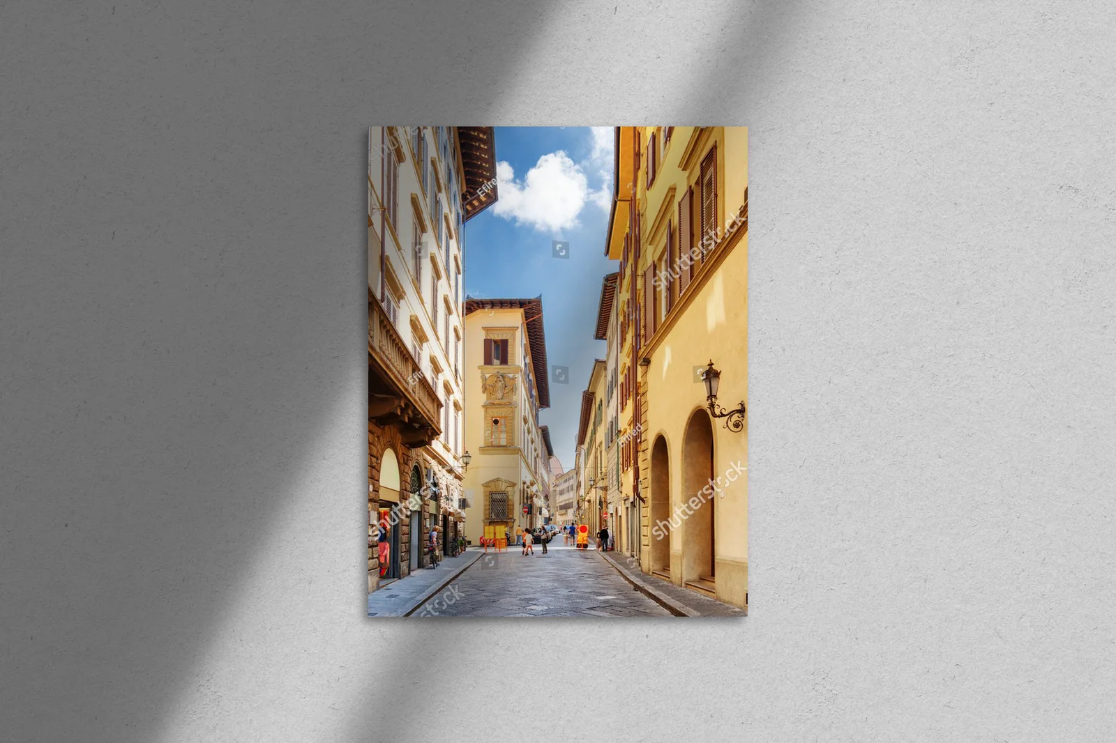 Urok średniowiecznej Via dei Banchi w Florencji