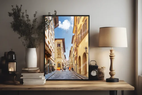 Urok średniowiecznej Via dei Banchi w Florencji