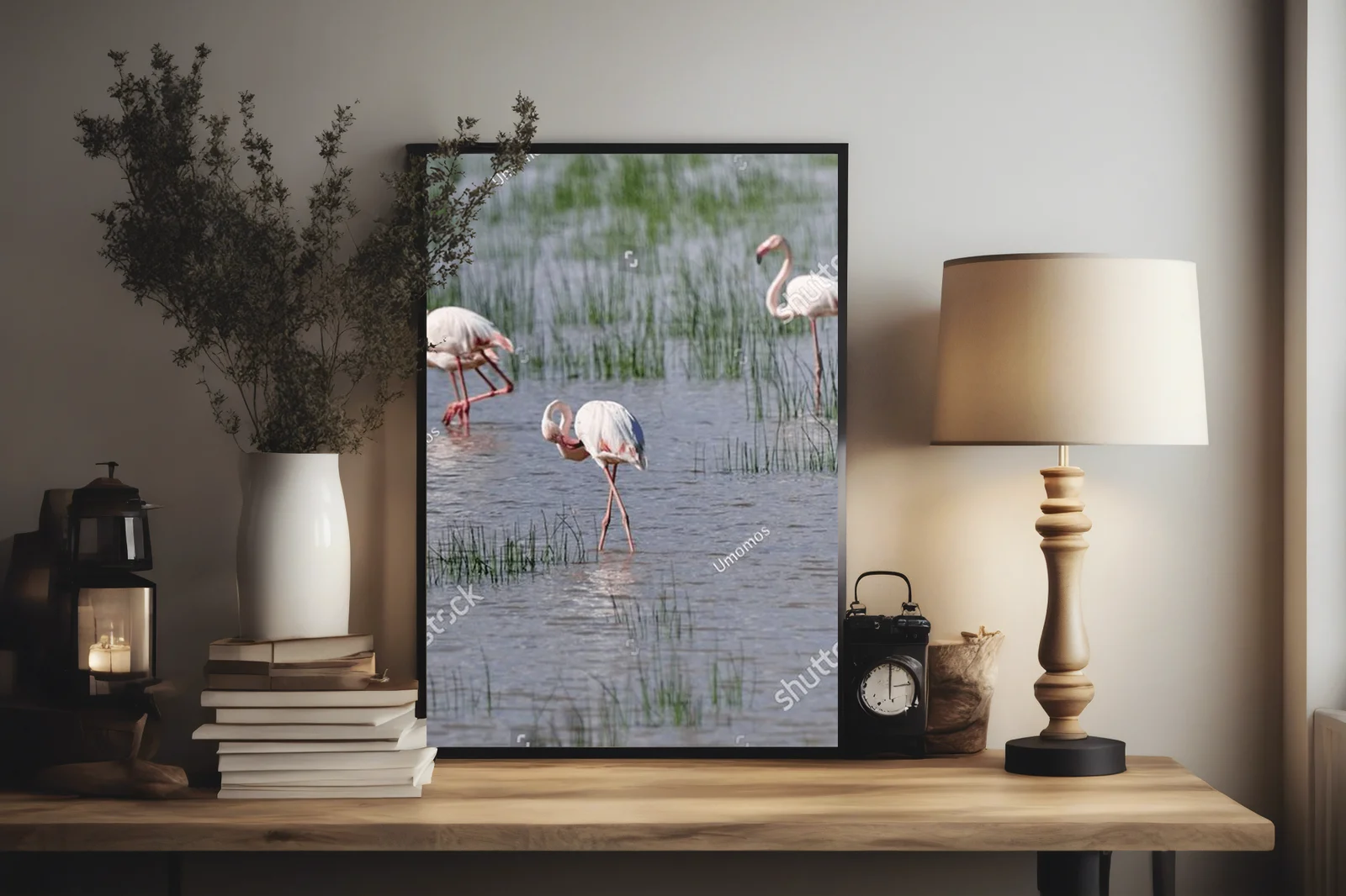 Elegancja różowych flamingów w andaluzyjskich lagunach