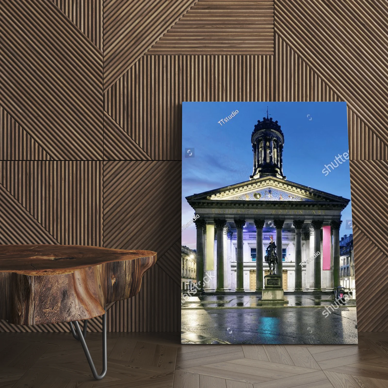 Nocna magia Glasgow: Nowoczesna galeria GoMA