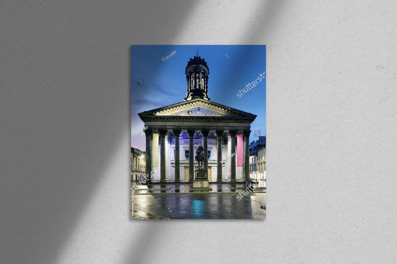 Nocna magia Glasgow: Nowoczesna galeria GoMA