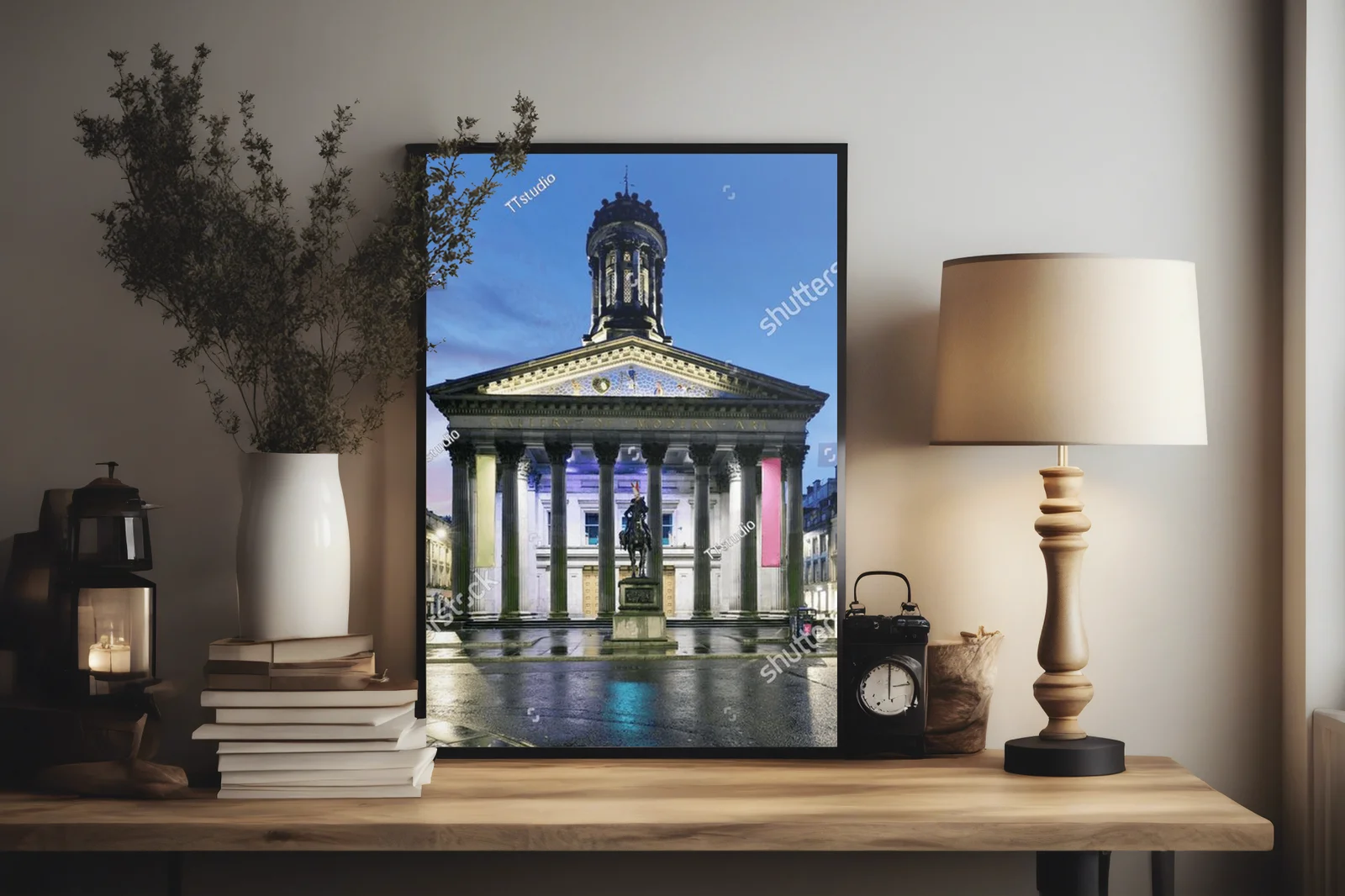 Nocna magia Glasgow: Nowoczesna galeria GoMA