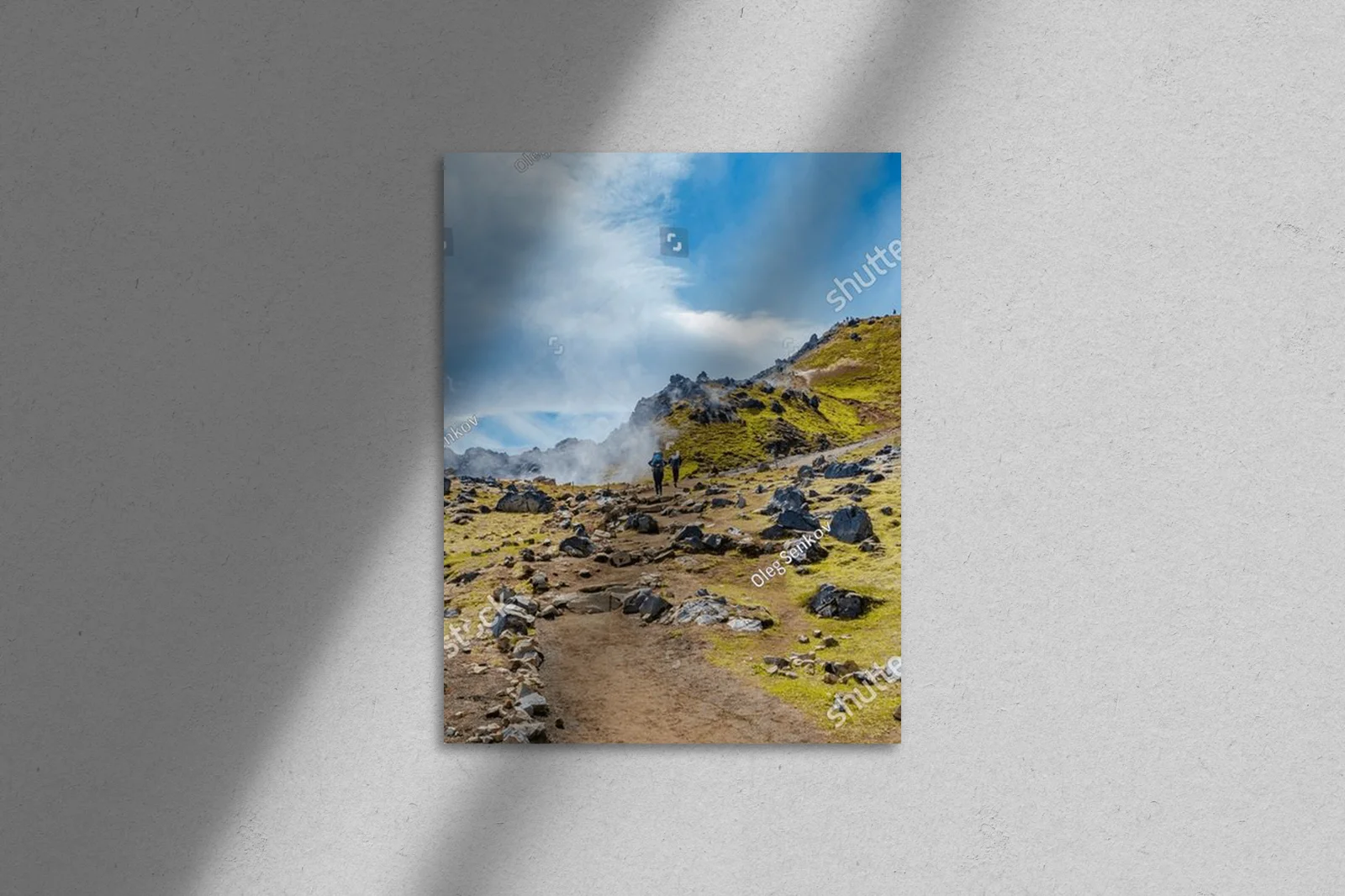 Panorama magicznych gór w Landmannalaugar