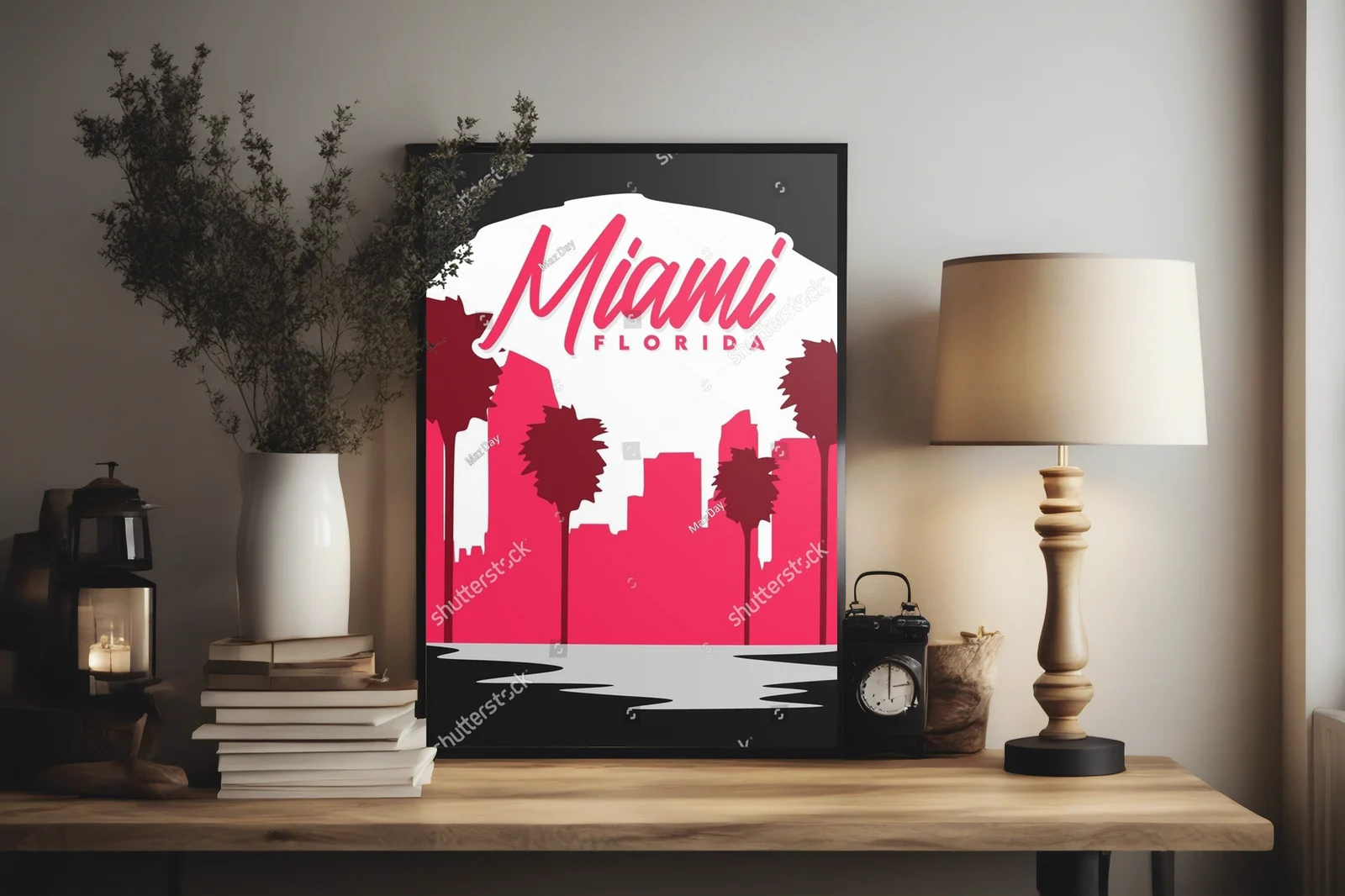 Zachwycająca panorama Miami w letnich kolorach