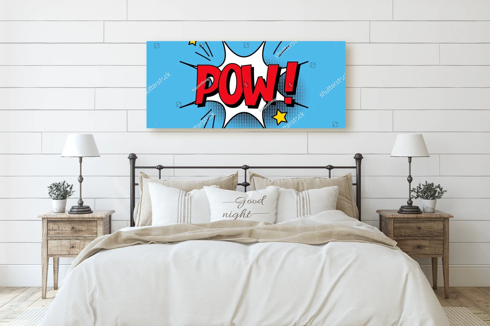 Ekspresyjna chwila w barwach pop-artu