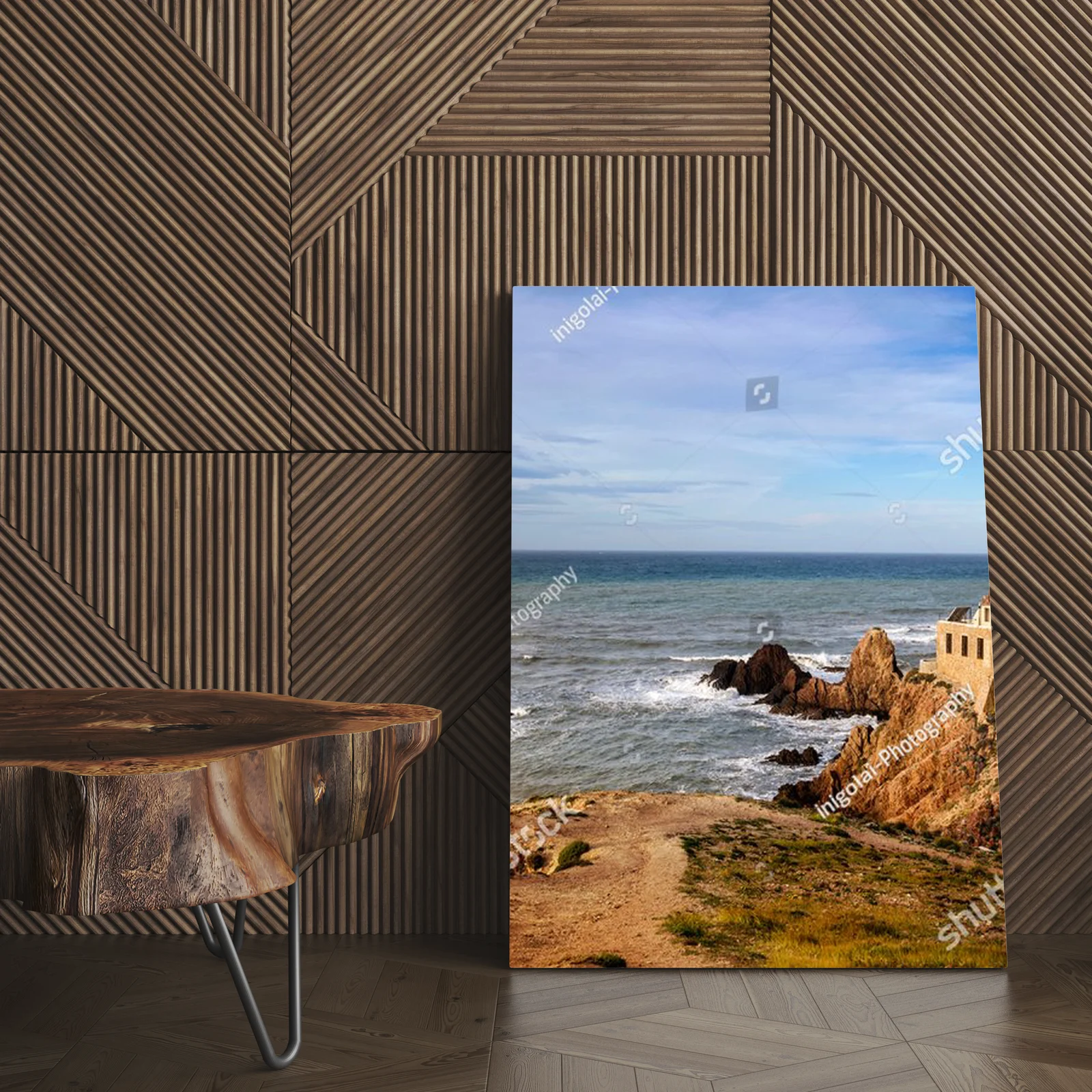 Panoramiczny widok na latarnię Cabo de Gata