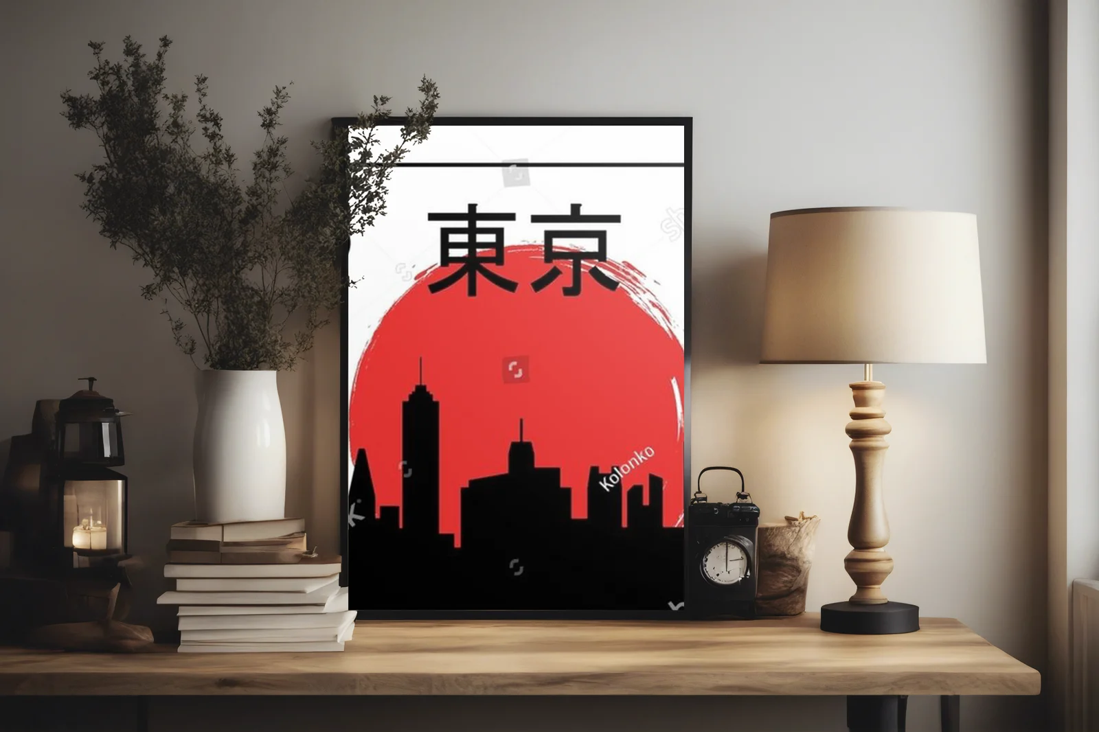 Zjawiskowa panorama Tokio w minimalistycznej odsłonie