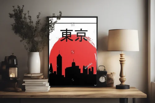 Zjawiskowa panorama Tokio w minimalistycznej odsłonie