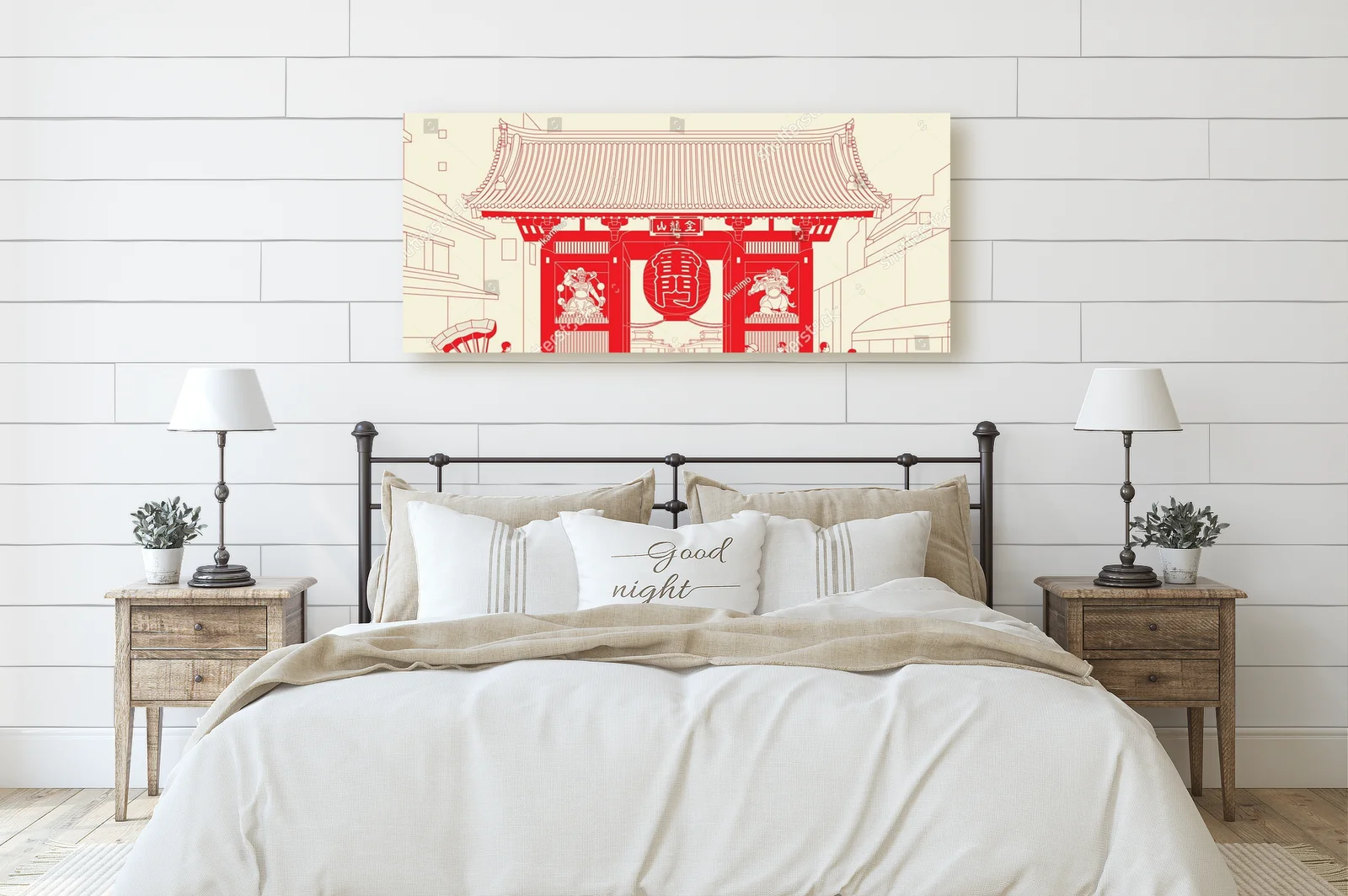 Sztuka orientalna: brama Kaminarimon w Asakusa