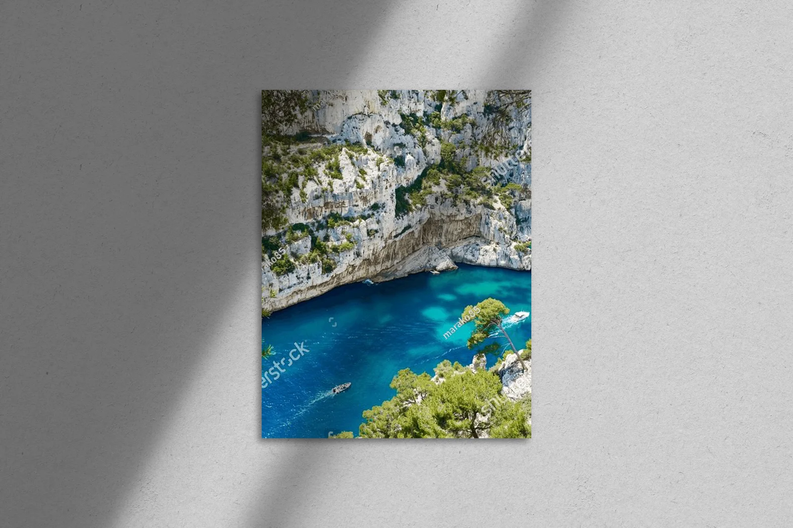 Magia Calanque d'En-Vau w pastelowych odcieniach