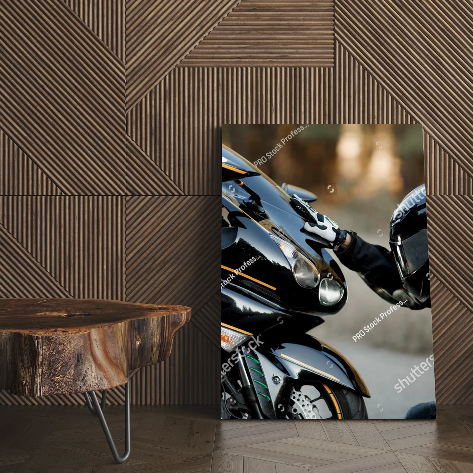Motocyklowa wolność w czerni i skórze
