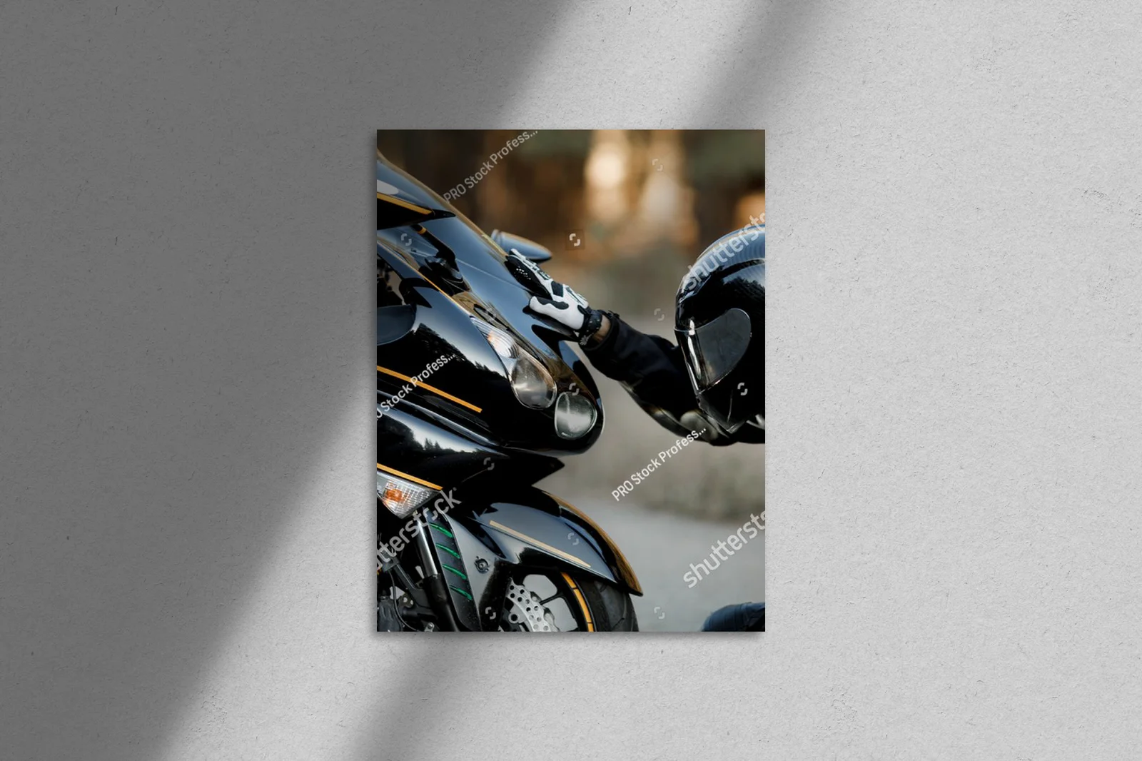 Motocyklowa wolność w czerni i skórze