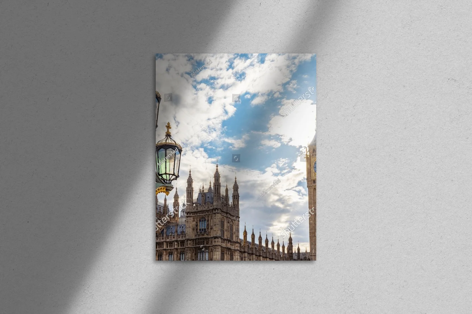 Gothic Big Ben: Symbol Londynu w miękkich barwach