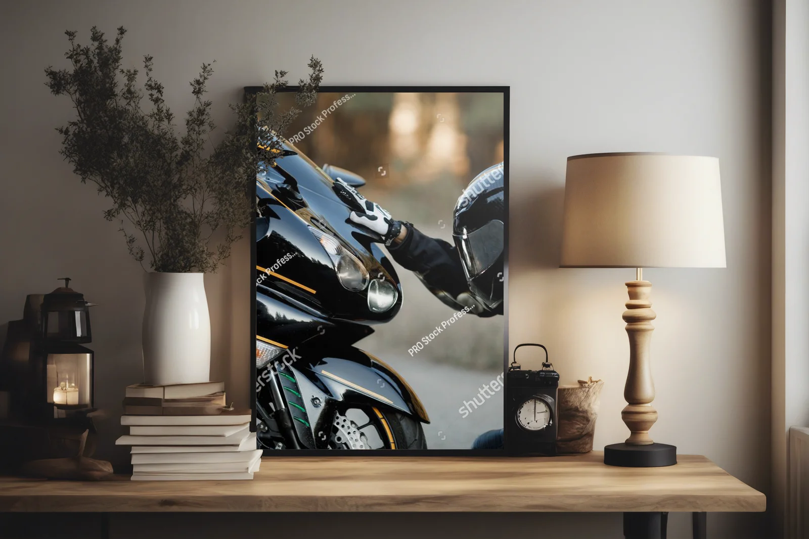 Motocyklowa wolność w czerni i skórze