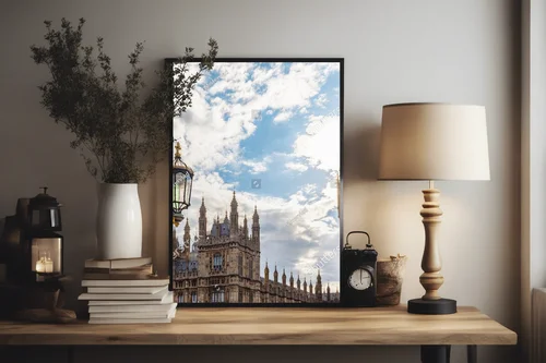 Gothic Big Ben: Symbol Londynu w miękkich barwach