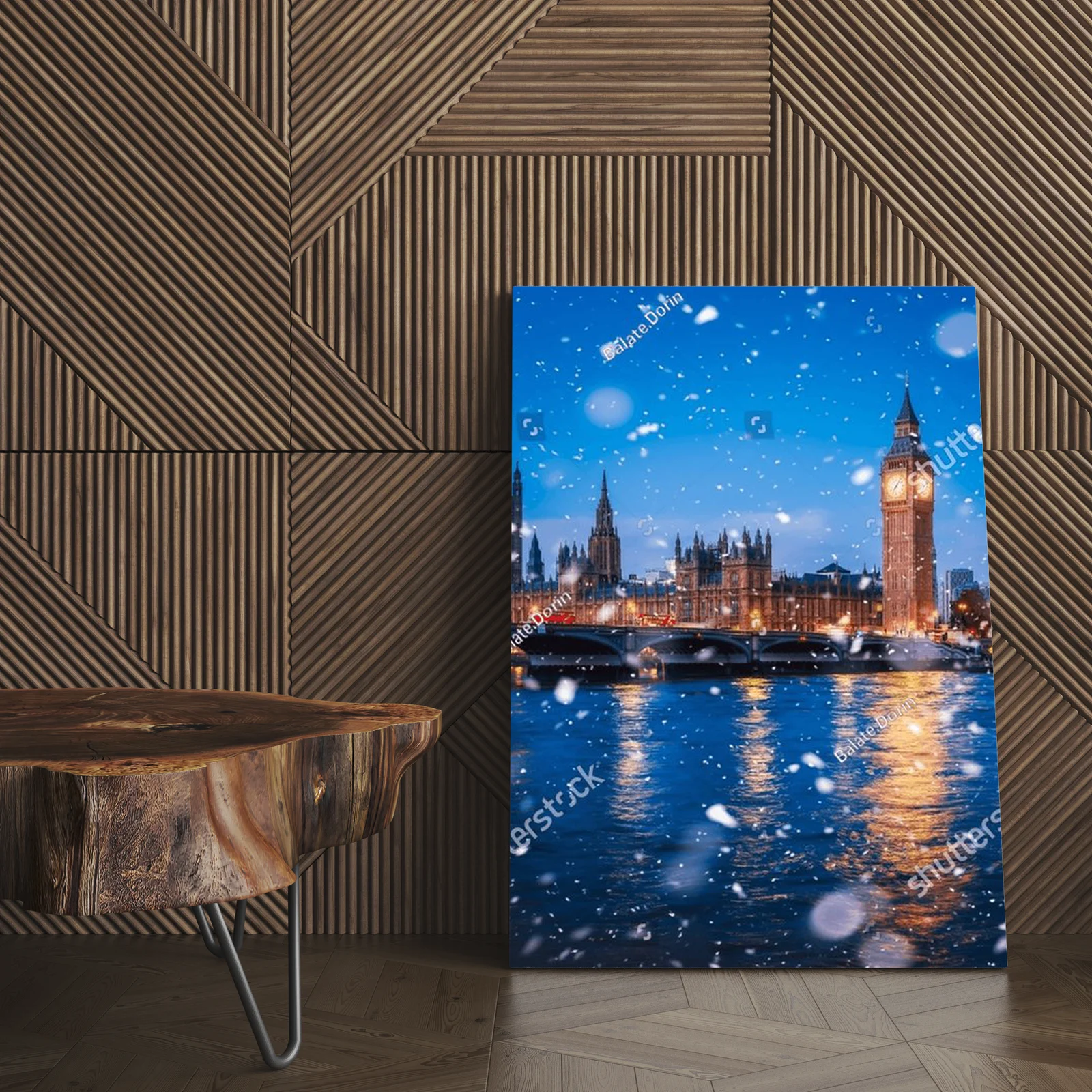 Zimowy urok Londynu: Westminster Palace w blasku świąt