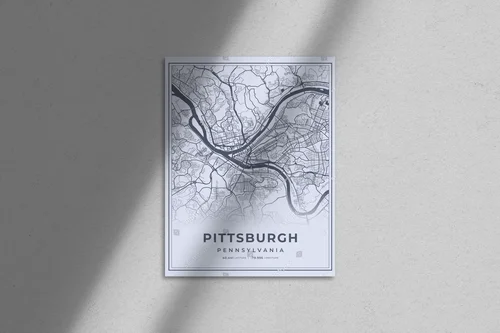 Elegancka szarość Pittsburgha w minimalistycznym stylu