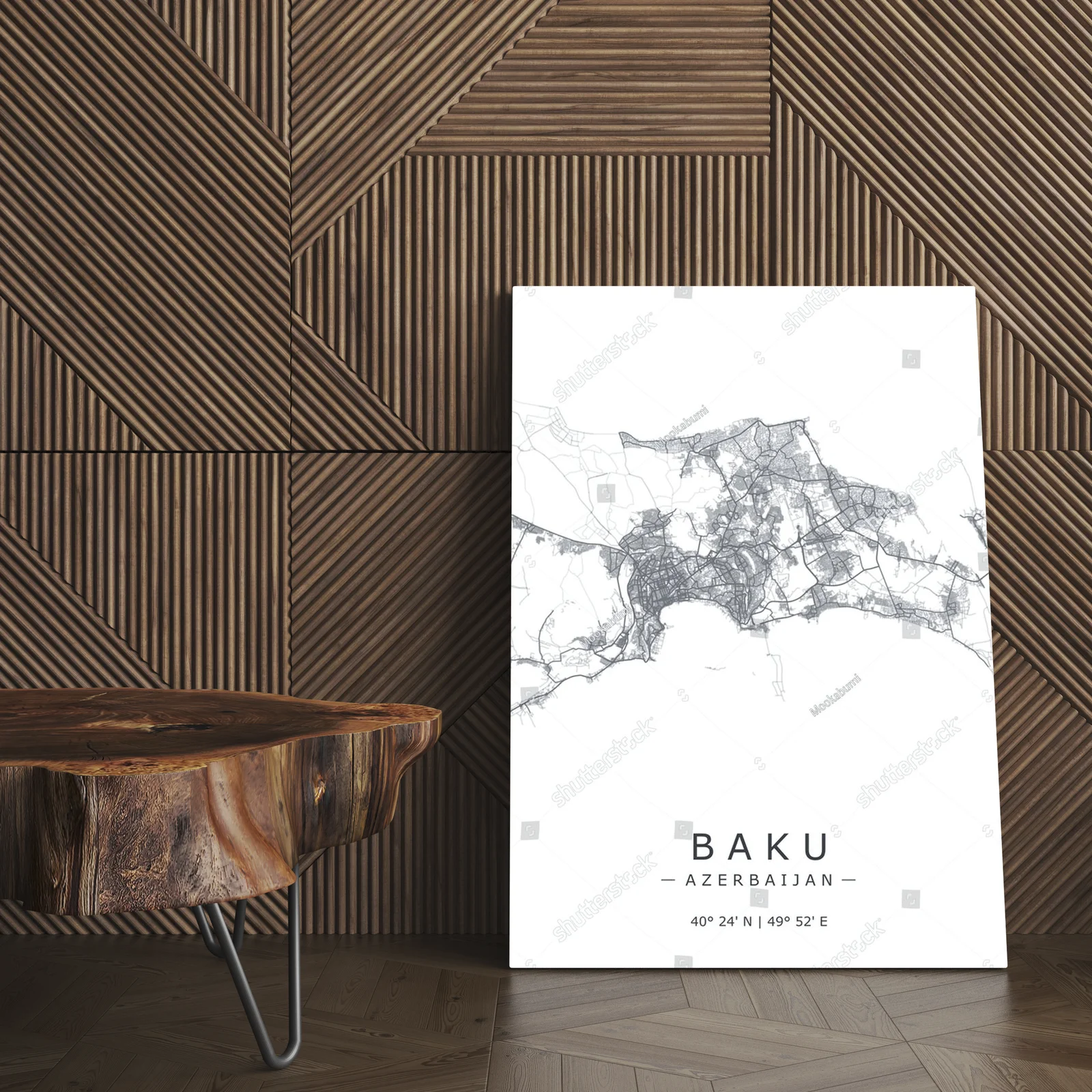 Urokliwe ulice Baku w pastelowych odcieniach