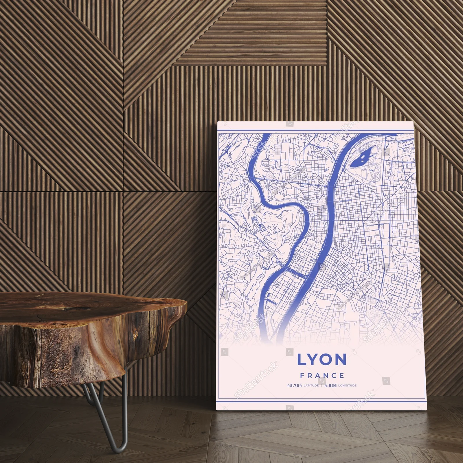 Lyon w pastelowych kolorach – niepowtarzalna kompozycja