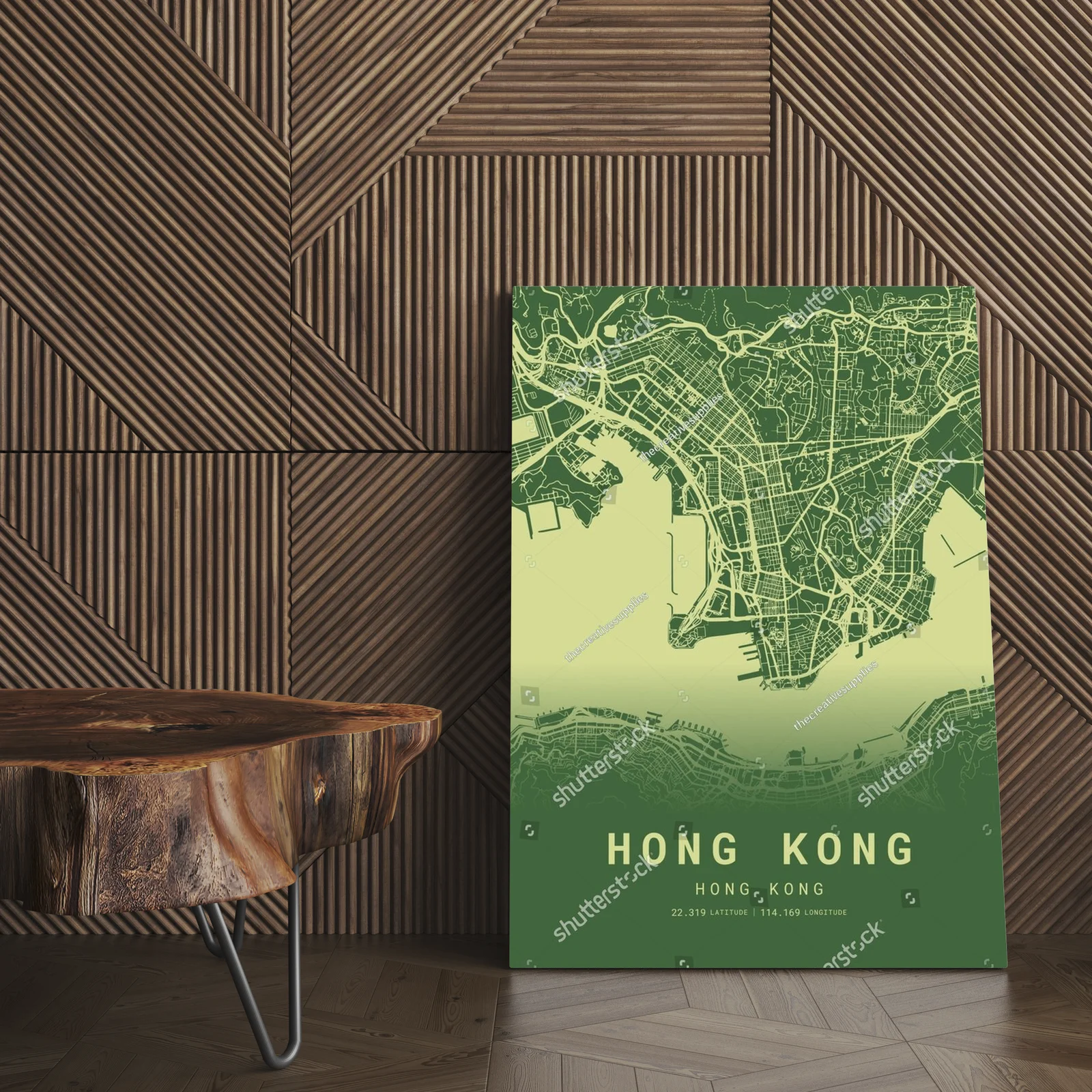 Zielona mapa Hongkongu - odzwierciedlenie urbanistycznej harmonii