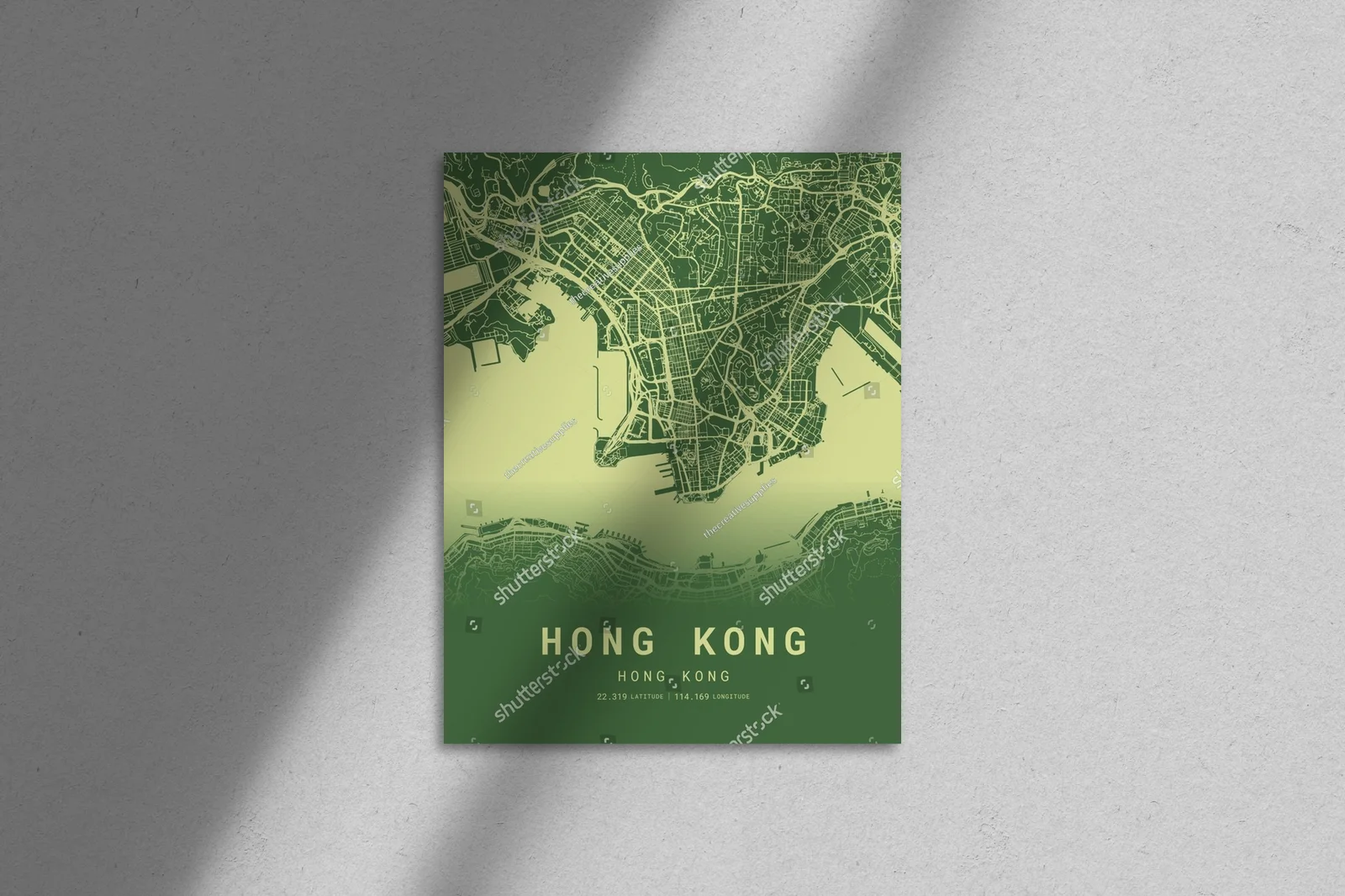 Zielona mapa Hongkongu - odzwierciedlenie urbanistycznej harmonii