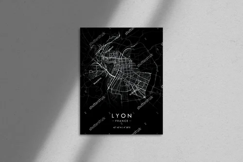 Lyon w czerni – Mapa stolicy gastronomii