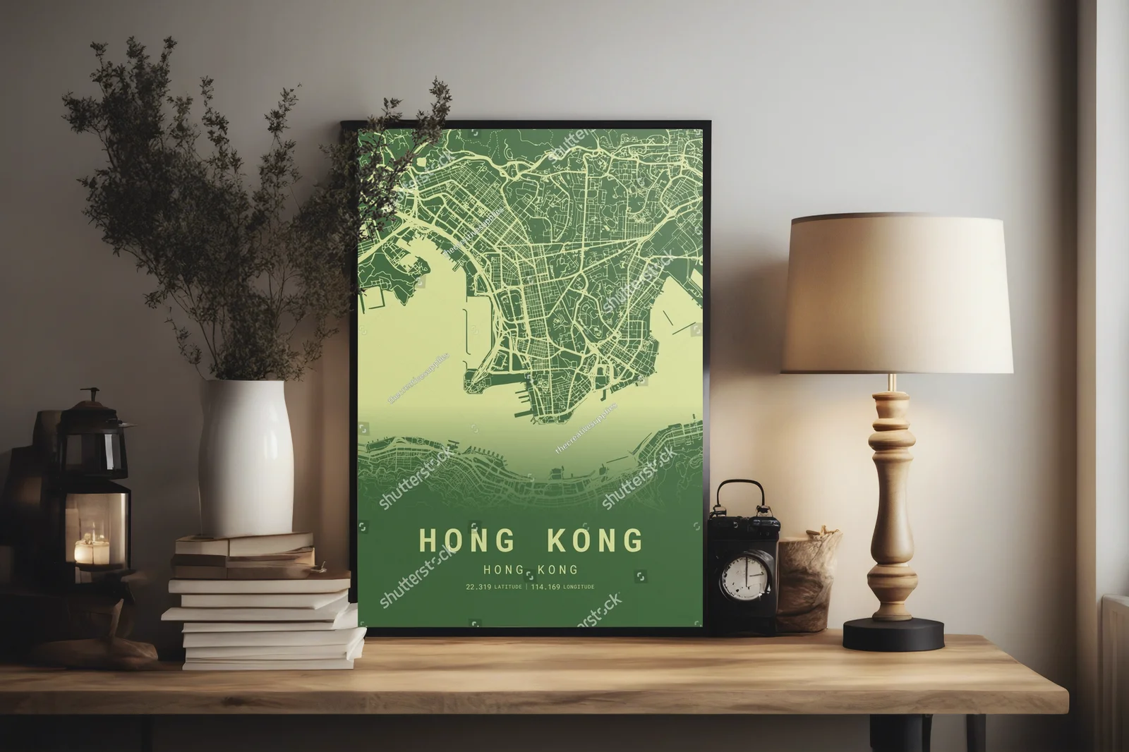 Zielona mapa Hongkongu - odzwierciedlenie urbanistycznej harmonii