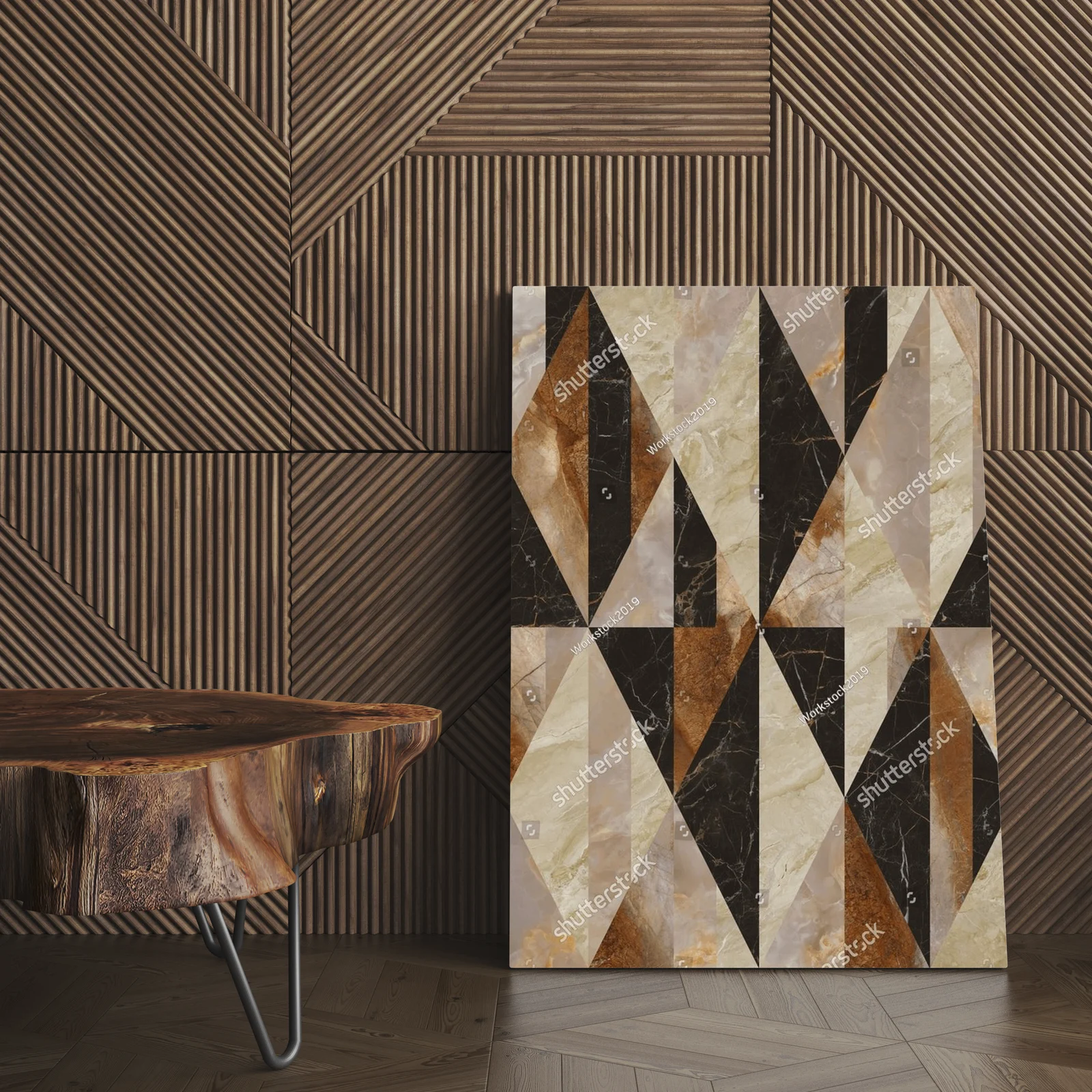 Geometryczne inspiracje w naturalnych barwach
