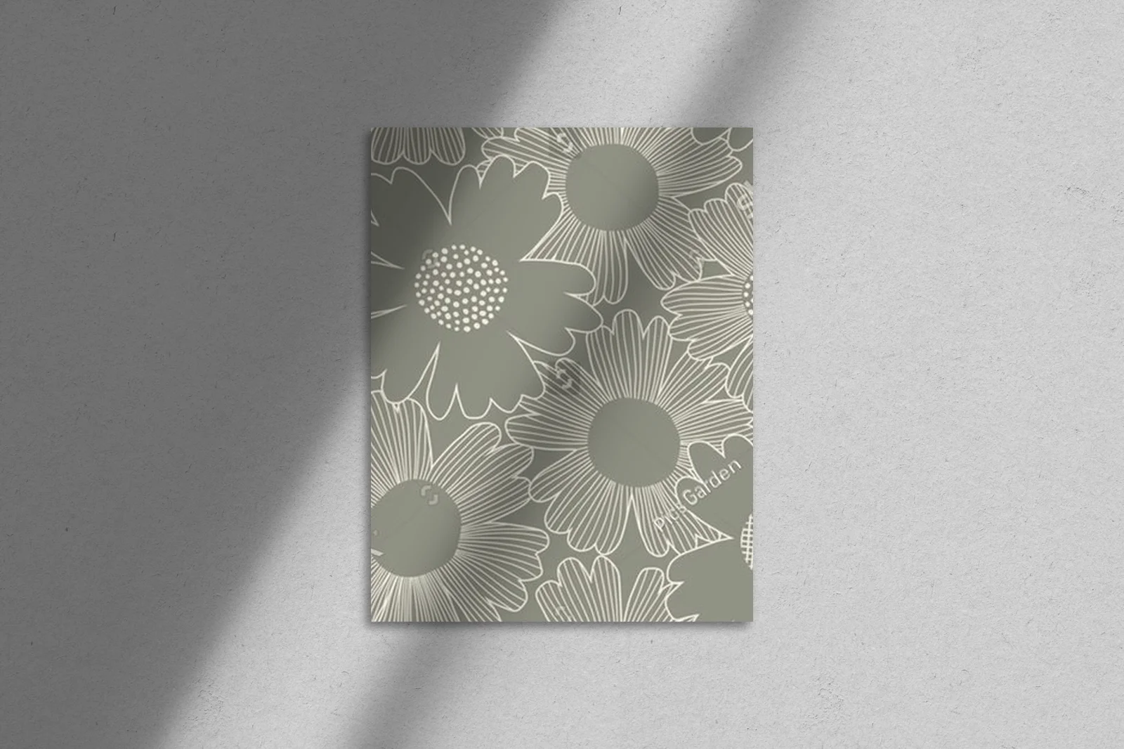 Elegancka kompozycja botaniczna w szaro-zieleni