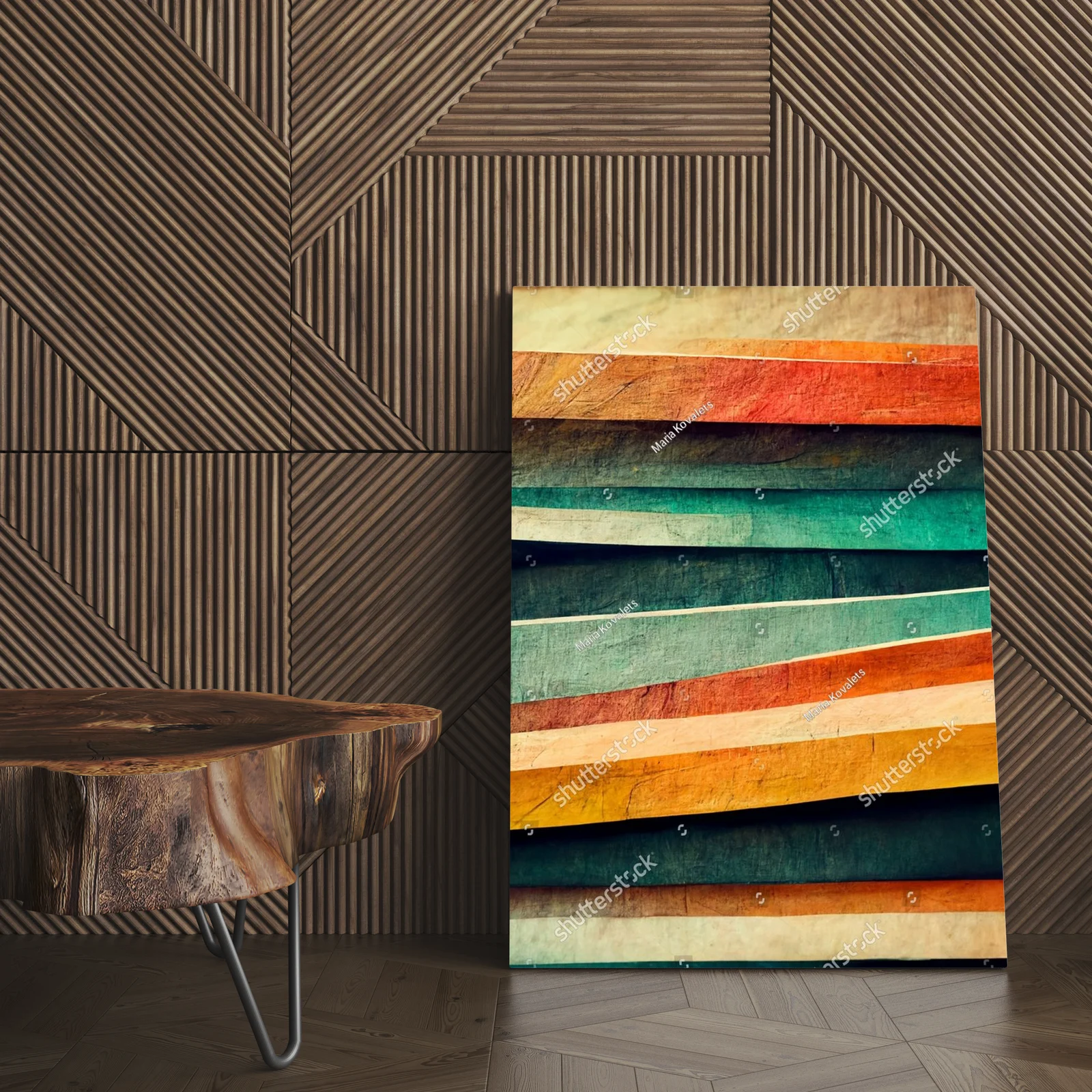 Mysterious Geometry in Deep Shadows and Bright Hues