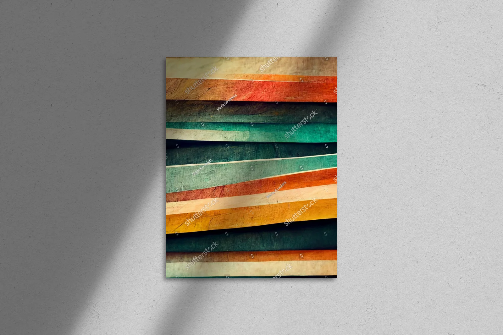 Mysterious Geometry in Deep Shadows and Bright Hues