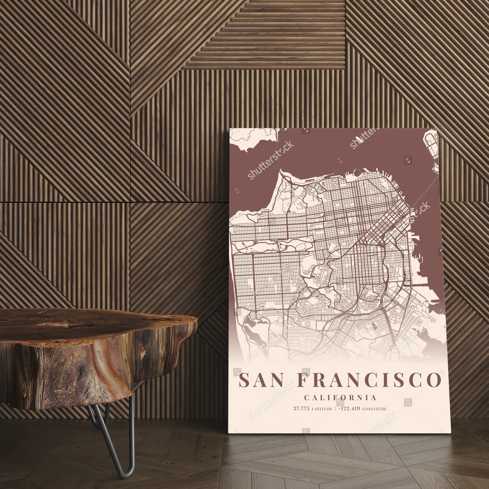 Subtelne odcienie San Francisco w eleganckim stylu