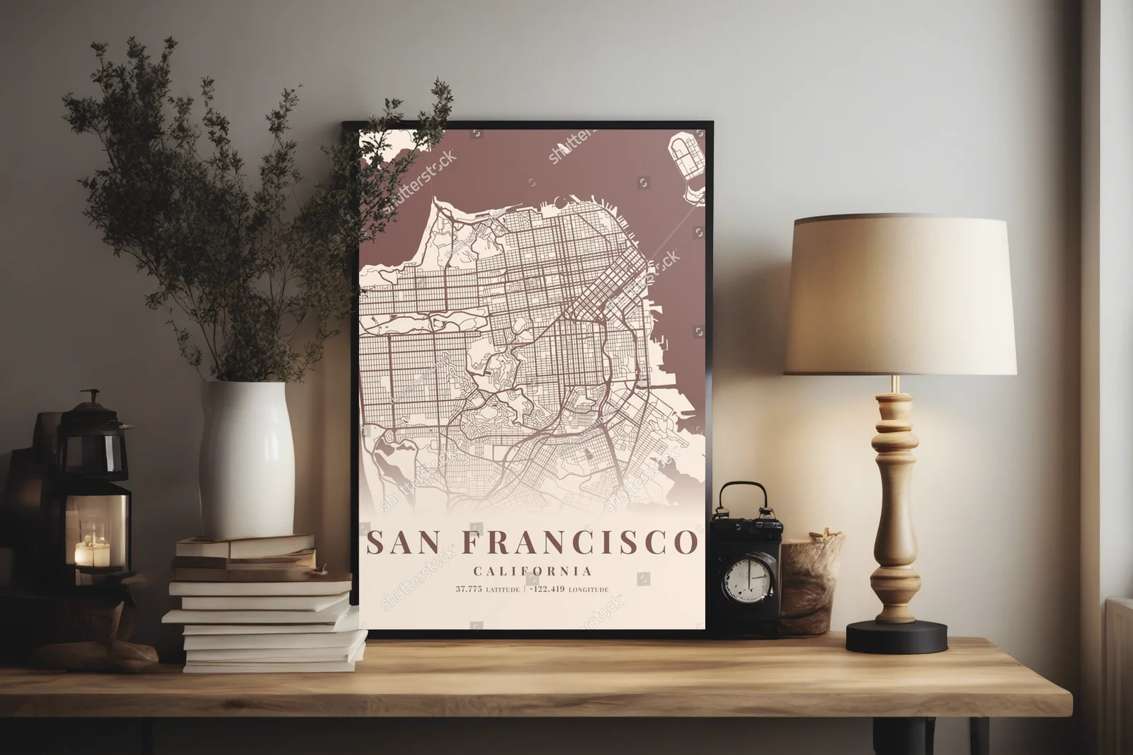 Subtelne odcienie San Francisco w eleganckim stylu
