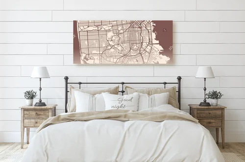Subtelne odcienie San Francisco w eleganckim stylu