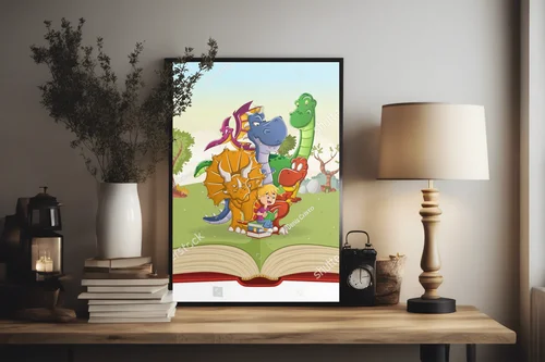 Radosna historia przygód wśród dinozaurów