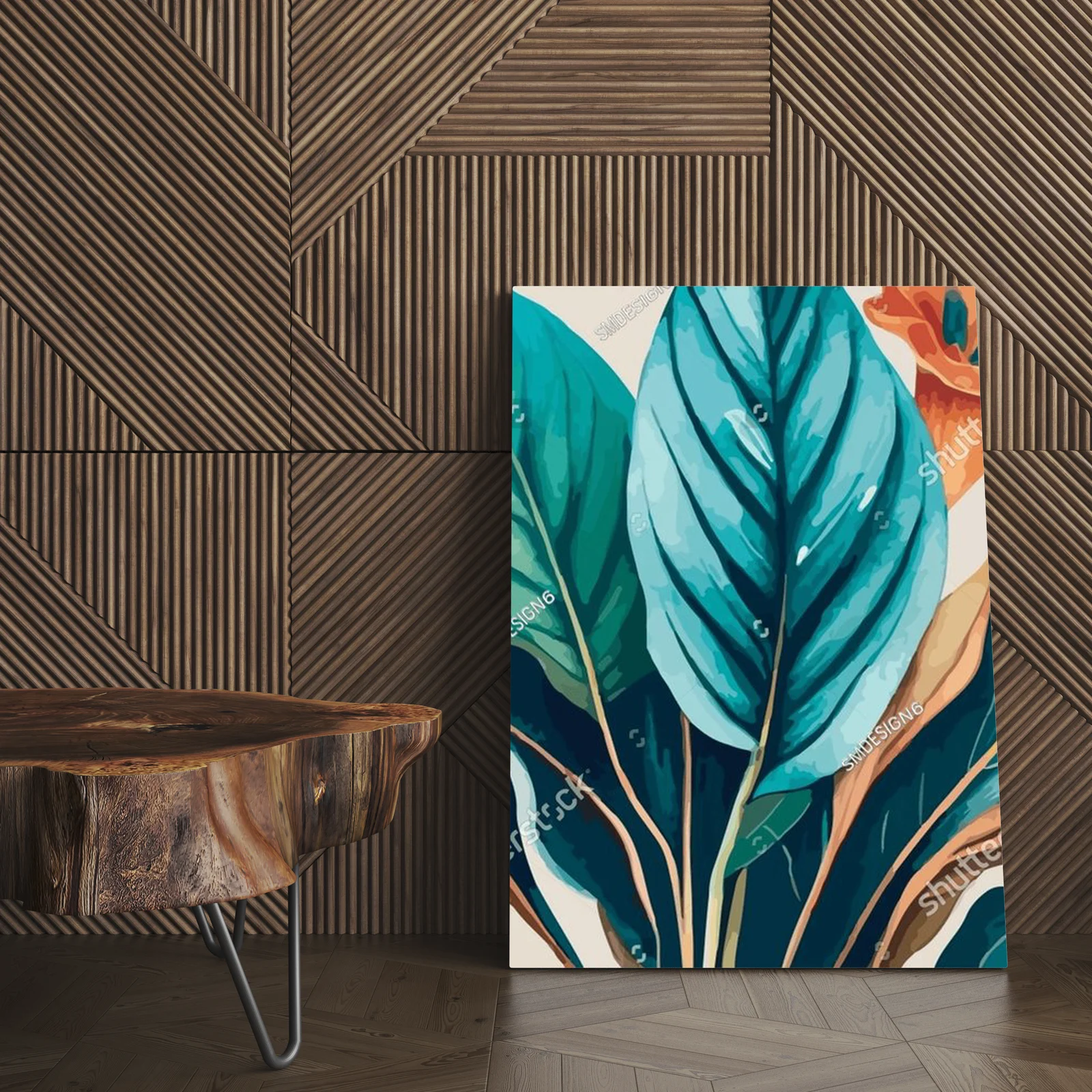 Botaniczna impresja w delikatnych odcieniach